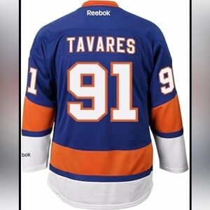 NY Islanders Reebok John Tavares NHL Captains 2015/2016 Sz S Hockey Jersey